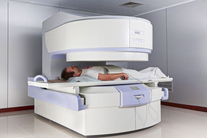 MRT kaip krūtinės ląstos osteochondrozės diagnozavimo metodas